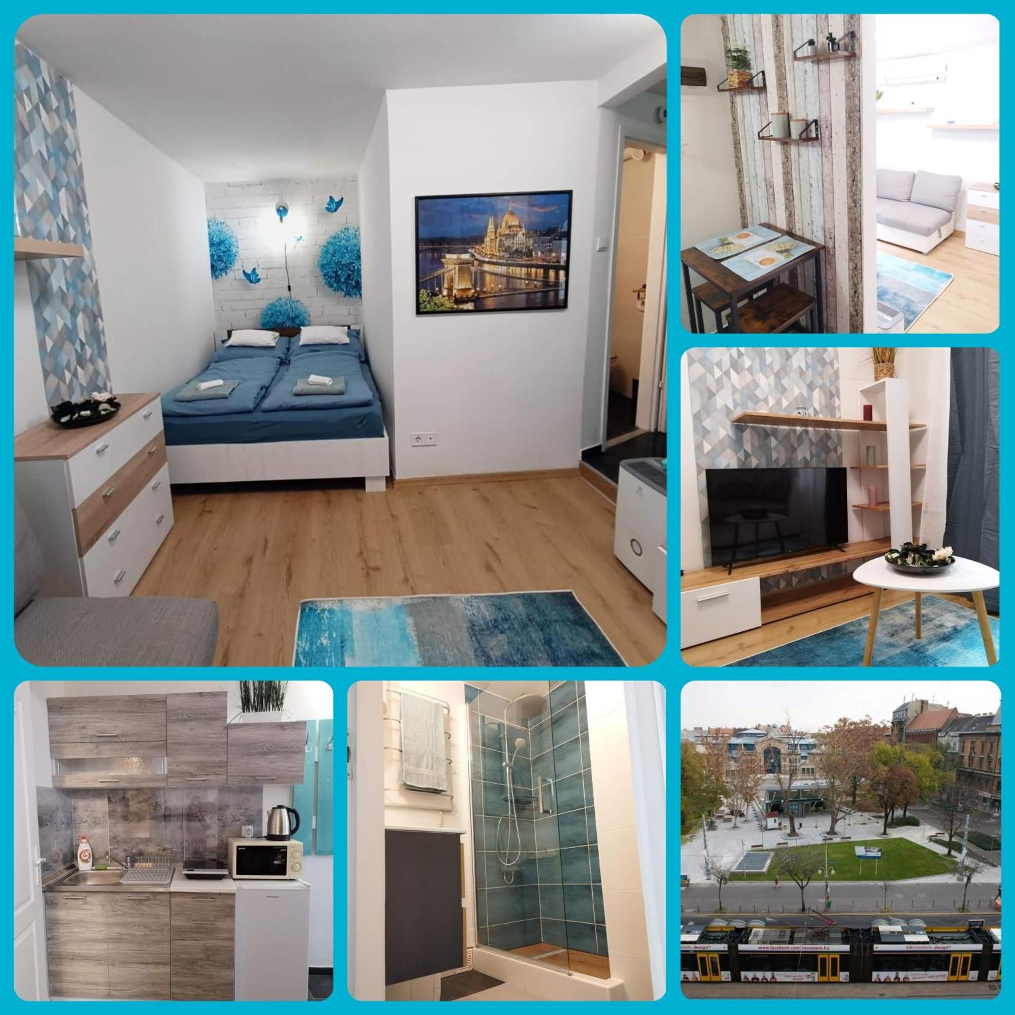 בודפשט Skyblue Apartment מראה חיצוני תמונה